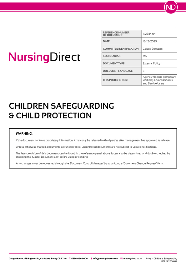 Children Safeguarding